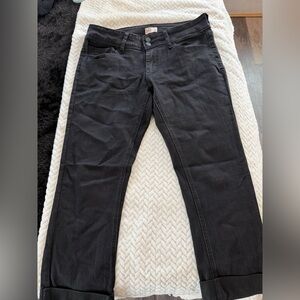 SO Women's Black Straight Leg Jeans